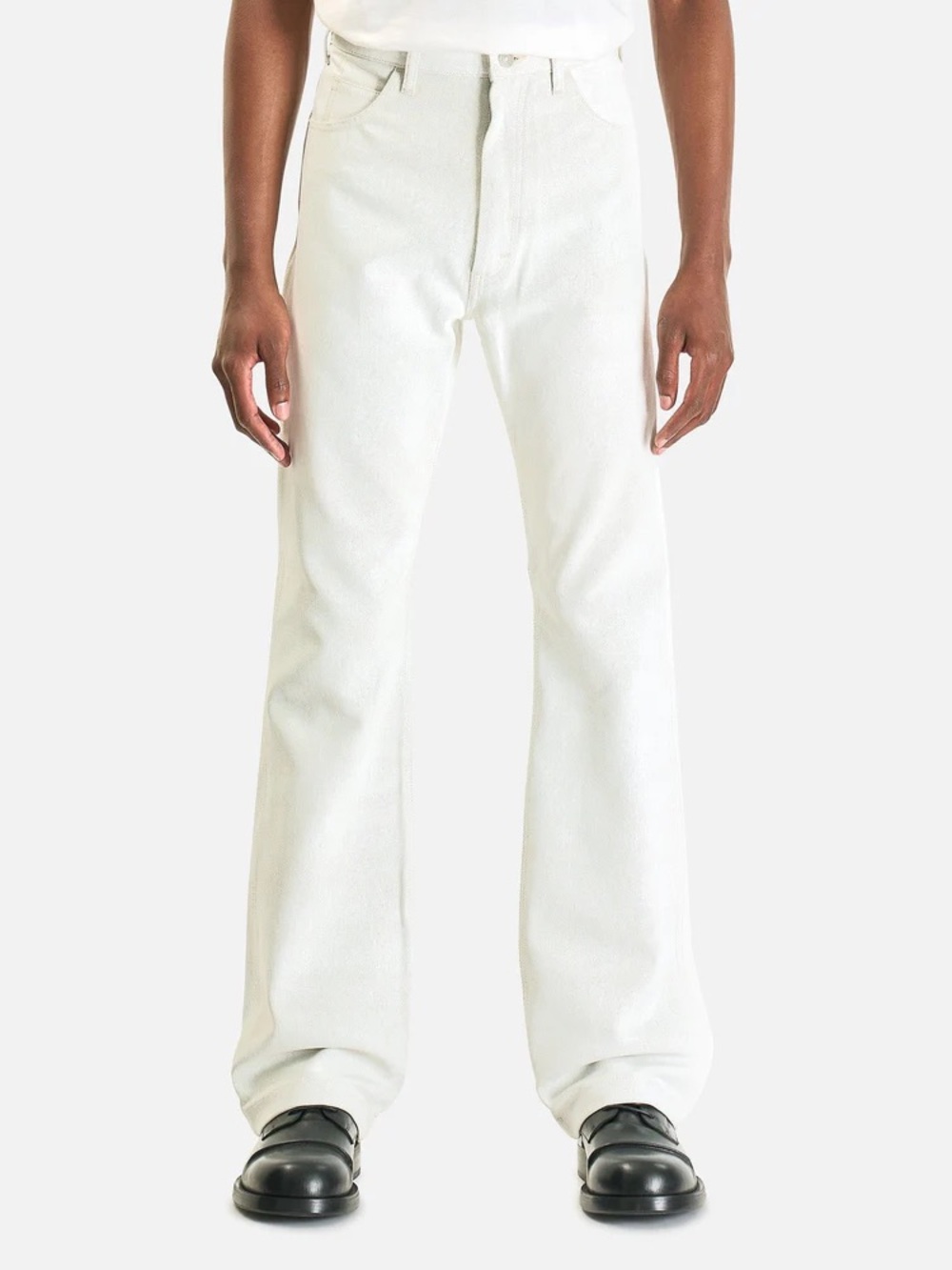 Junya Watanabe MAN x Levi’s Wax Coated White Denim Jeans XL 34w